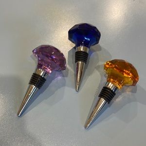 Optic Crystal Wine Bottle Stopper